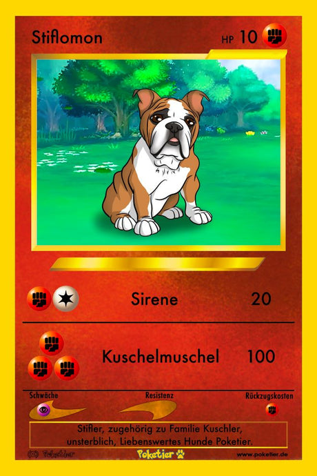 Wir machen fantastische Pokémon mit Ihren Modellbulldoggen!!!