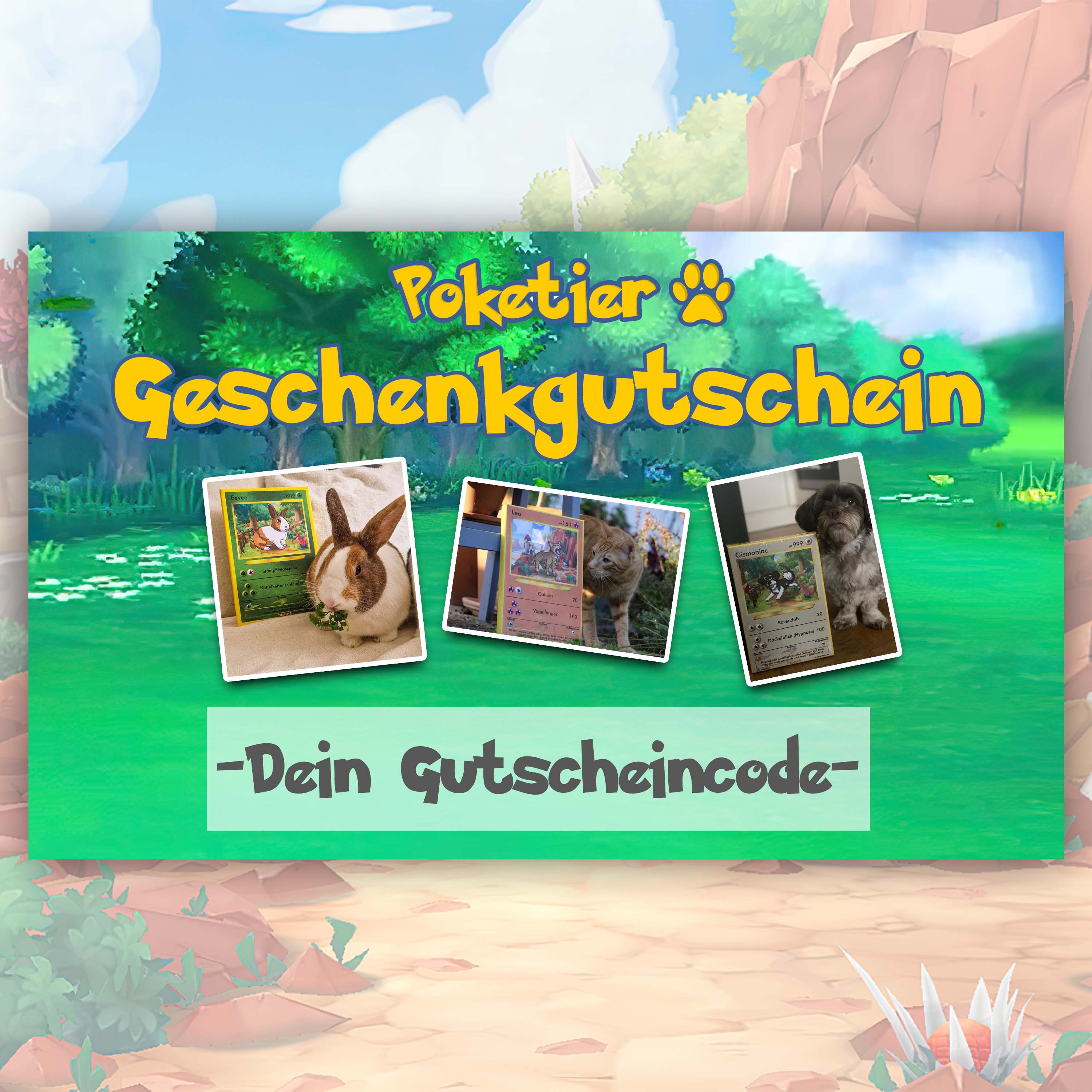 Laden Sie das Bild in den Galerie-Viewer, Poketier.de - Geschenkgutschein